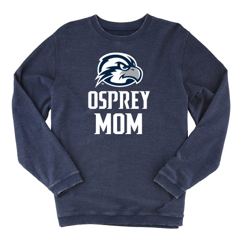  Boxercraft Womens Navy Corded Crew - Osprey Mom