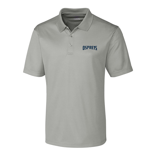  C&B Silver Clique Ice Pique Polo - Ospreys Wordmark