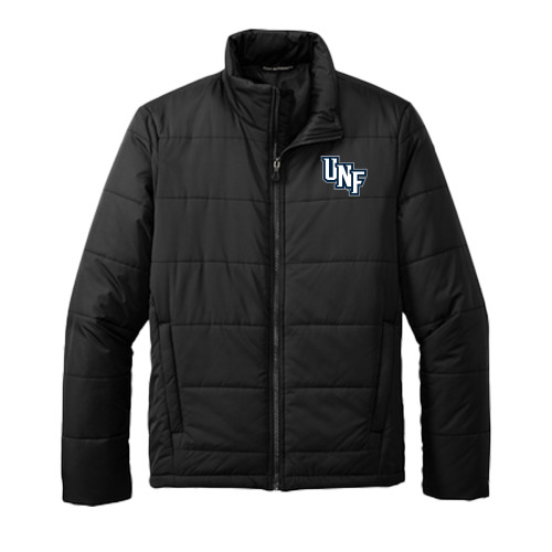  Black Puffer Jacket - Diagonal UNF Monogram