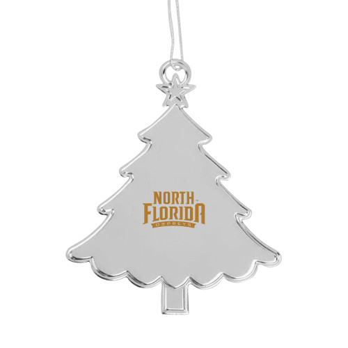  Silver Tree Ornament - UNF Primary Mark Engraved