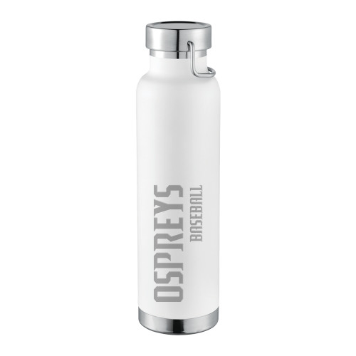  Thor Copper Vacuum Insulated White Bottle 22oz - Ospreys Baseball  Engraved