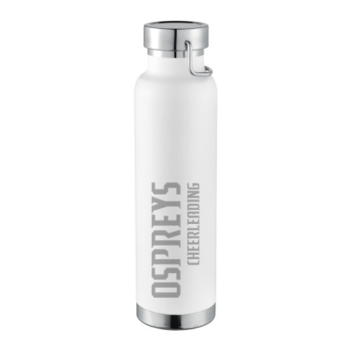 Thor Copper Vacuum Insulated White Bottle 22oz - Ospreys Cheerleading  Engraved