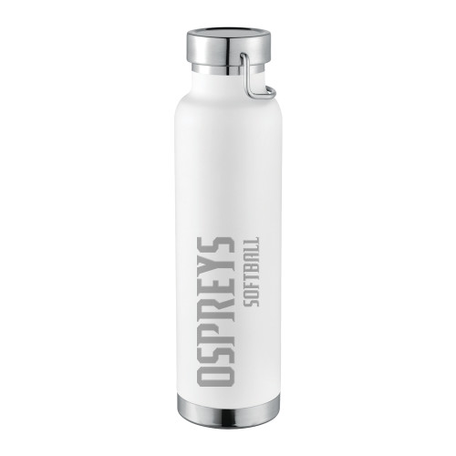  Thor Copper Vacuum Insulated White Bottle 22oz - Ospreys Softball  Engraved