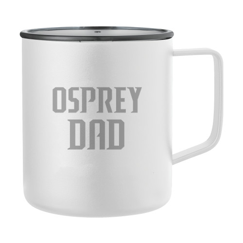  Rover Camp Vacuum Insulated White Mug 14oz - Osprey Dad  Engraved