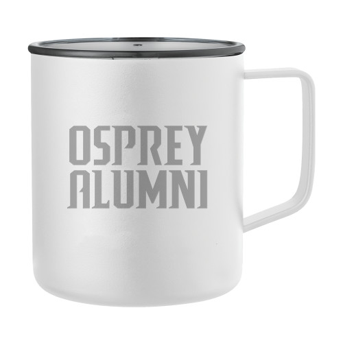  Rover Camp Vacuum Insulated White Mug 14oz - Osprey Alumni  Engraved