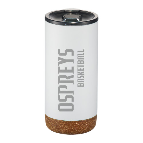  Valhalla Vacuum Insulated White Tumbler 16oz - Ospreys Basketball  Engraved
