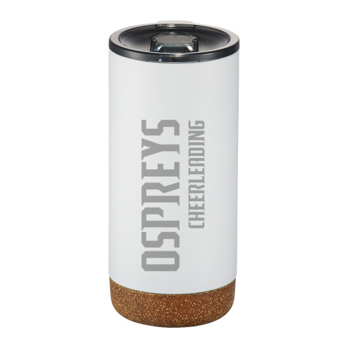  Valhalla Vacuum Insulated White Tumbler 16oz - Ospreys Cheerleading  Engraved
