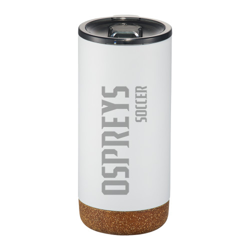  Valhalla Vacuum Insulated White Tumbler 16oz - Ospreys Soccer  Engraved