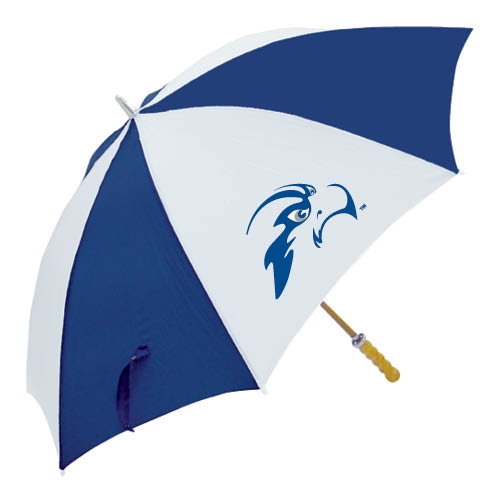  64 Inch Navy/White Umbrella