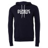 Thumbnail image for  Bella + Canvas Navy Fleece Hood