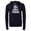 Thumbnail image for  Bella + Canvas Navy Fleece Hood