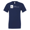 Thumbnail image for  Bella + Canvas Navy Jersey Cotton T Shirt