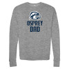 Thumbnail image for  Bella + Canvas Heather Grey Fleece Crew