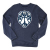 Thumbnail image for  Boxercraft Womens Navy Corded Crew