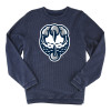 Thumbnail image for  Boxercraft Womens Navy Corded Crew