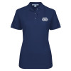 Thumbnail image for  Womens Silk Touch Navy Pique Polo