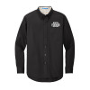 Thumbnail image for  Black Twill Button Down Long Sleeve