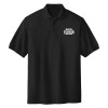Thumbnail image for  Extended Black Silk Touch Polo