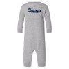 Thumbnail image for  Heather Grey Fleece Onesie