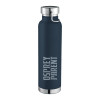 Thumbnail image for  Thor Copper Vacuum Insulated Navy Bottle 22oz