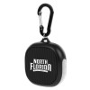 Thumbnail image for  Black/White Waterproof Speaker w/ Carabiner