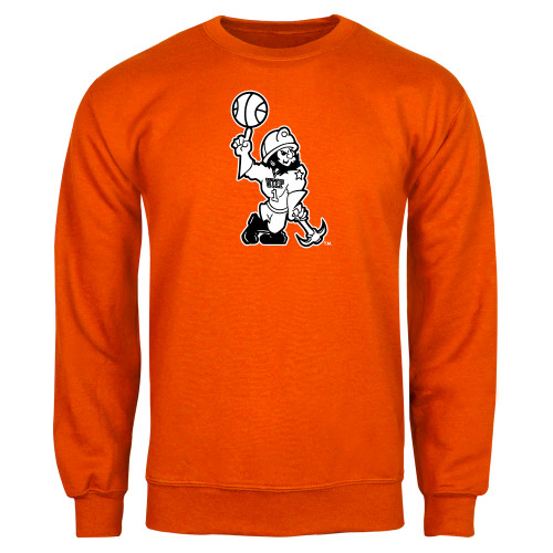 UTEP Orange Fleece Crew