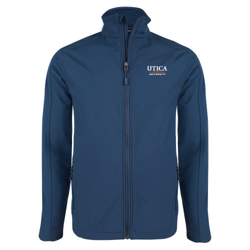 Utica Navy Softshell Jacket