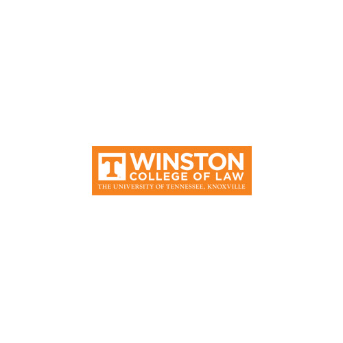  Medium Decal - Winston College of Law - UTK Stacked