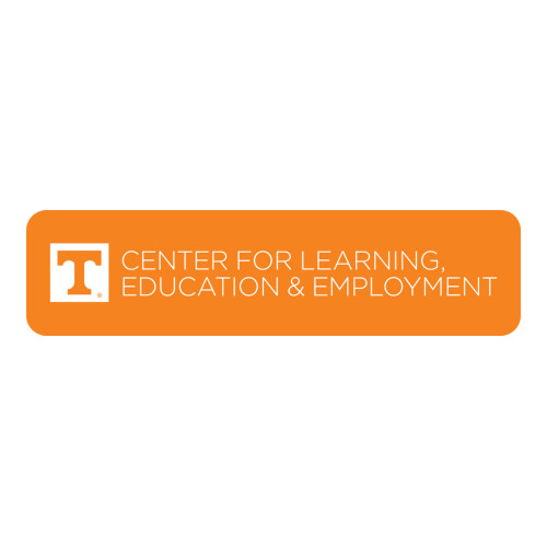  Large Decal - Center for Learning  Education & Employment - Flat