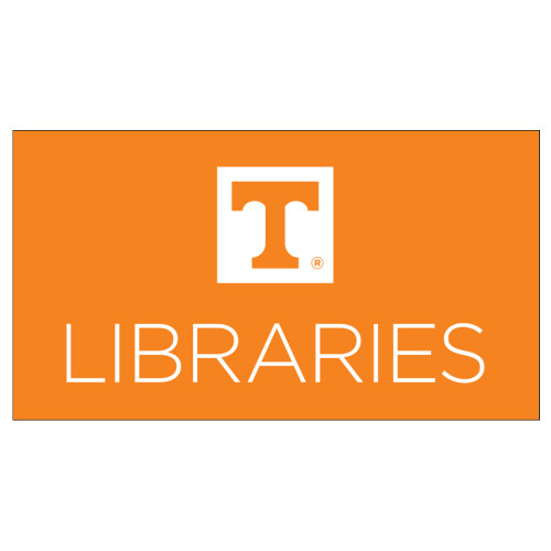  Extra Large Decal - UTK - Libraries Stacked