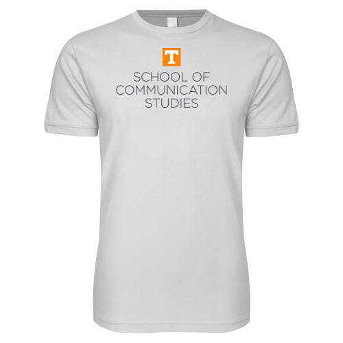  Next Level White SoftStyle T Shirt - School of Communication Studies