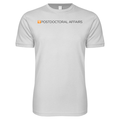  Next Level White SoftStyle T Shirt - Postdoctoral Affairs