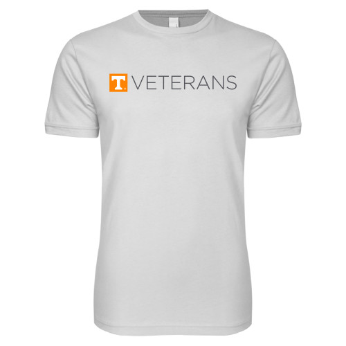  Next Level White SoftStyle T Shirt - Veterans