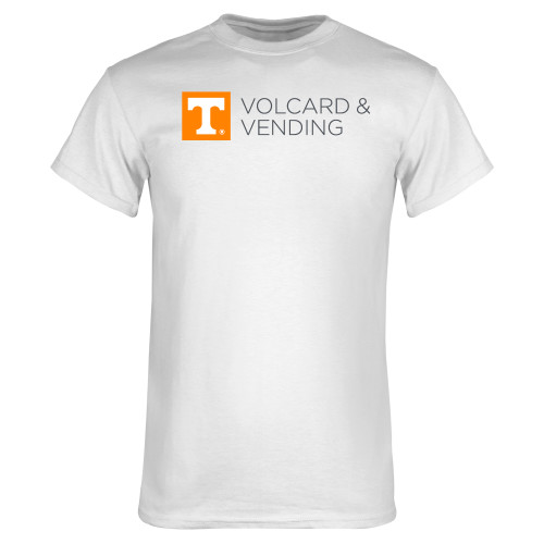  White T Shirt - Volcard and Vending