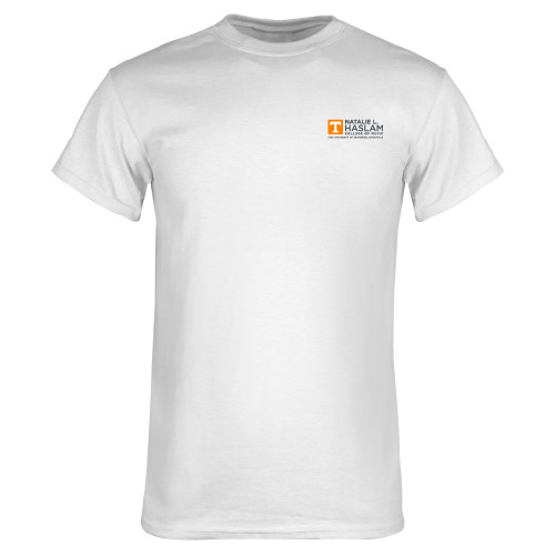  White T Shirt - Natalie L Haslam College of Music - UTK