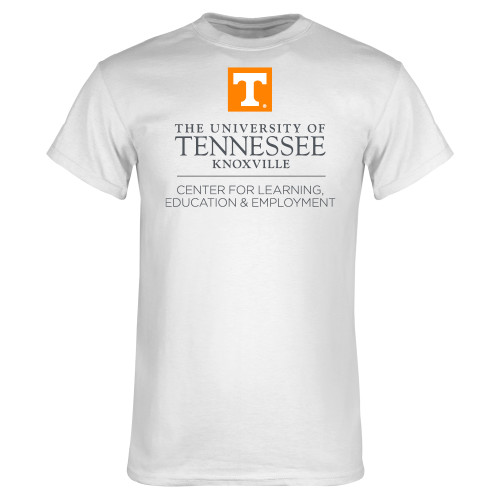  White T Shirt - Center for Learning  Education & Employment