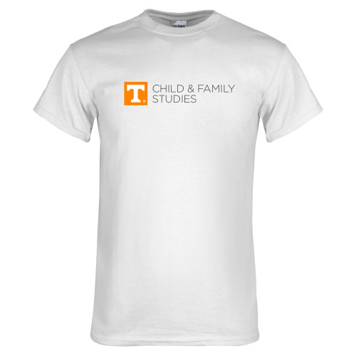  White T Shirt - Child and Family Studies