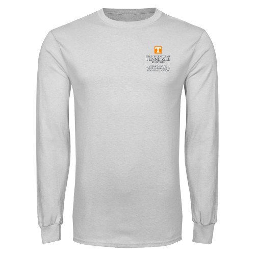  White Long Sleeve T Shirt - Department of Theory and Practice in Teacher Education - UTK