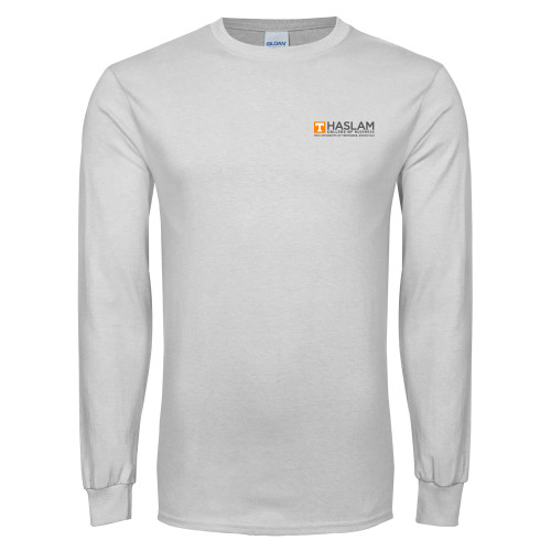  White Long Sleeve T Shirt - HASLAM College of Business