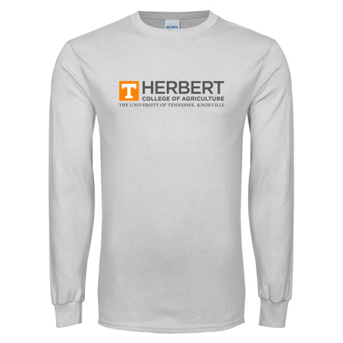  White Long Sleeve T Shirt - HERBERT College of Agriculture