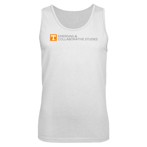  White Tank Top - UT Knoxville Emerging and Collaborative Studies