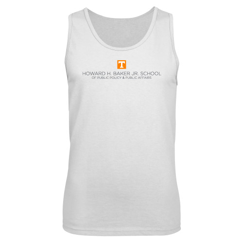  White Tank Top - UTK - Baker School of Public Policy and Public Affairs