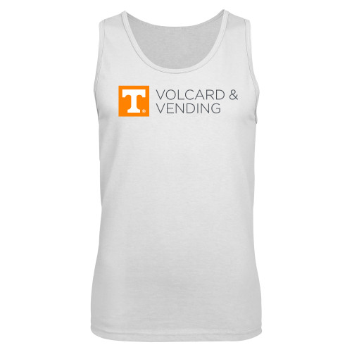  White Tank Top - Volcard and Vending