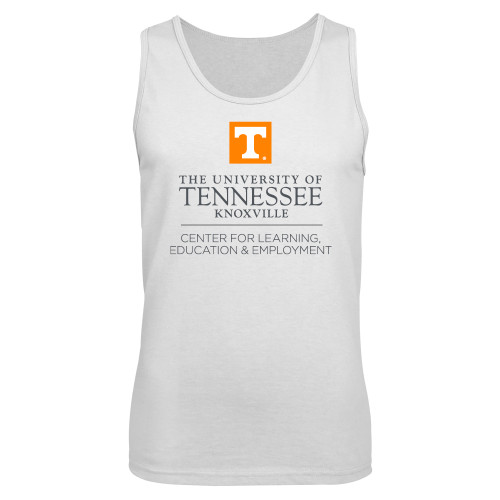  White Tank Top - Center for Learning  Education & Employment