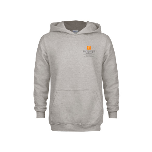  Youth Grey Fleece Hood - School of Natural Resources