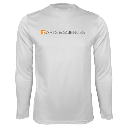  White Performance Long Sleeve Shirt - UTK - Arts and Sciences