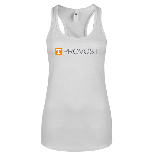  Next Level Racerback Tank White - Office of Provost One Line