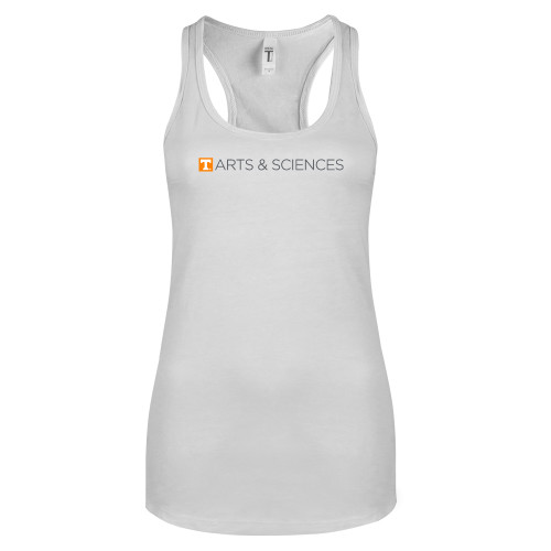  Next Level Racerback Tank White - UTK - Arts and Sciences