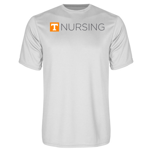  White Performance Tee - Nursing