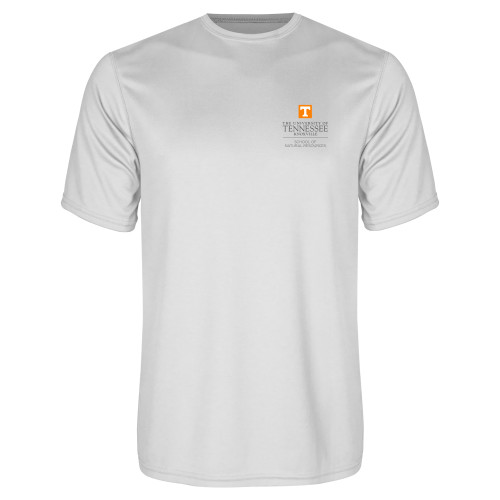  White Performance Tee - School of Natural Resources